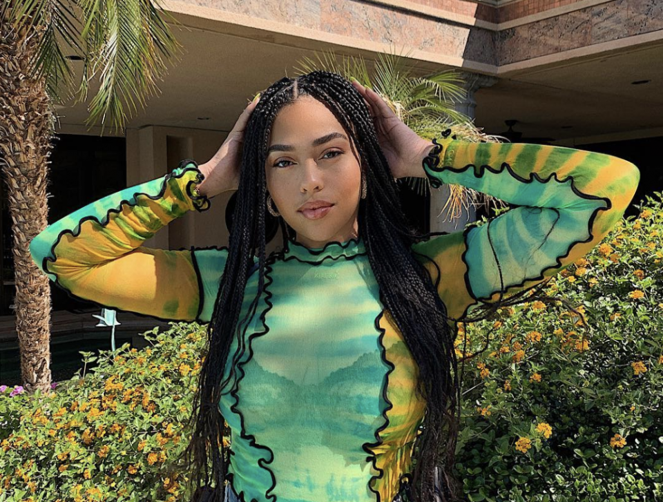 Jordyn Woods' mother praises her in social media post