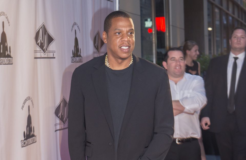 Jay Z in smart casual ensemble as he steps out of Roc Nation offices in New  York City