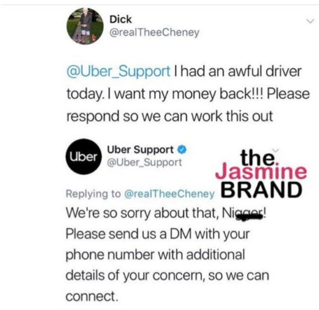 Uber apologizes for N-word appearing on its Twitter page