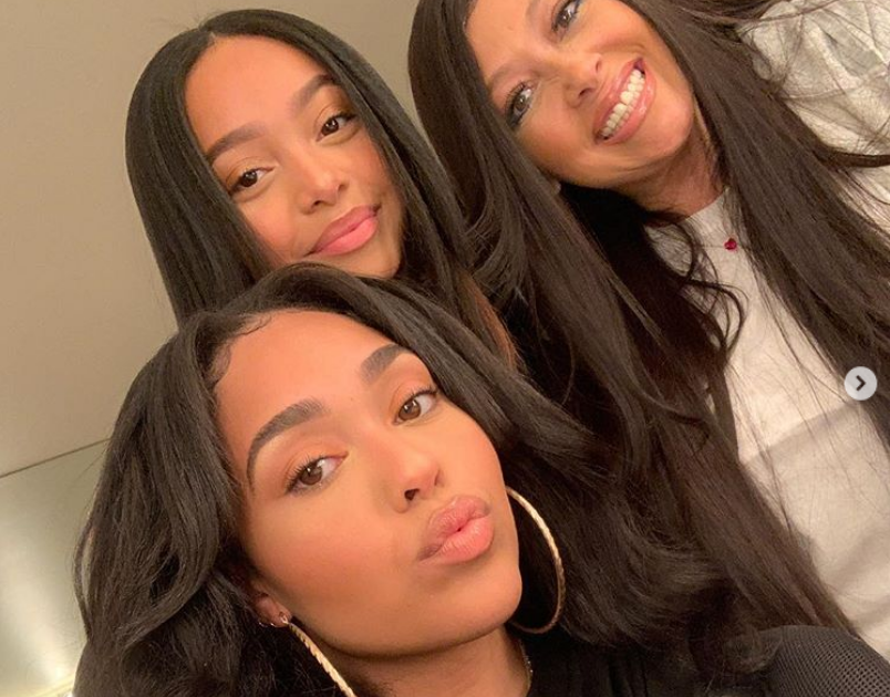 Jordyn Woods' Mother's Day photos break the internet - Rolling Out