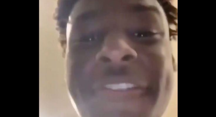 LeBron James' son goes off in obscene IG post (video)