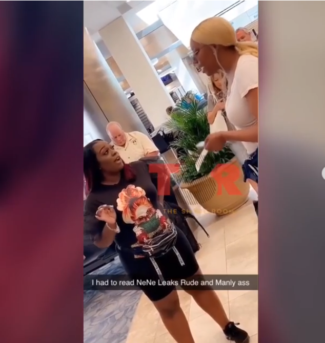 NeNe Leakes confronted by fan at the airport (video)