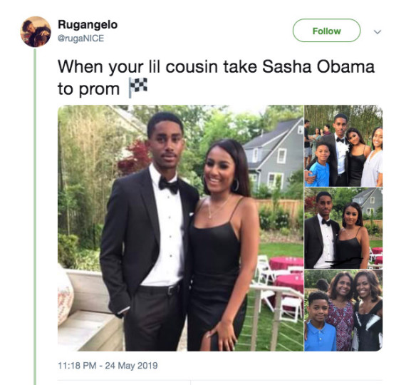 Sasha Obama attends high school prom (photos)