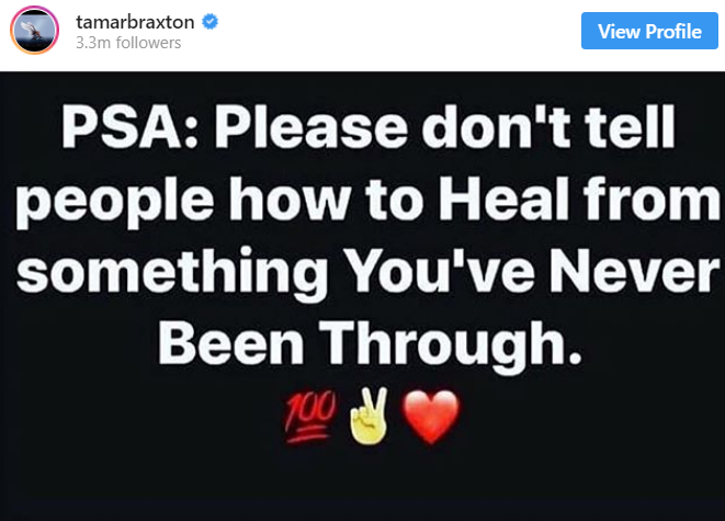 Tamar Braxton says she's too drained to go to niece's funeral, gets bashed