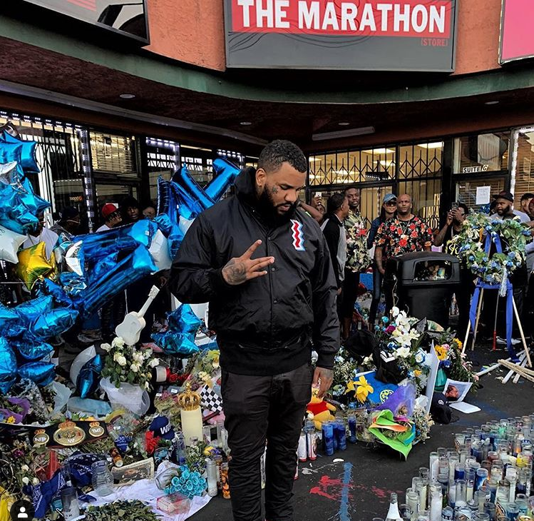 The Game writes Lauren London a poem about Nipsey Hussle