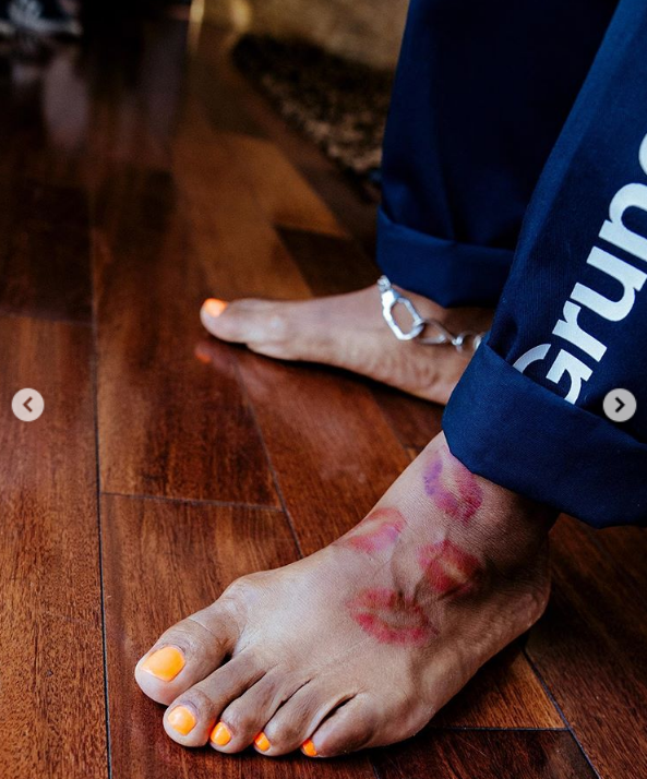 Ty Dolla $ign shows off manicure and pedicure (photos)