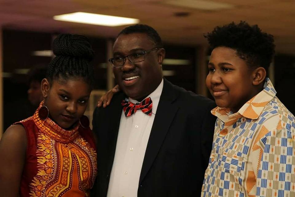 Ghanaian CEO and lawyer Markwei Boye J.D. teaches his children to never give up