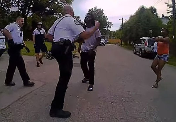 Investigation launched after viral video shows cop punching Black dad (video)
