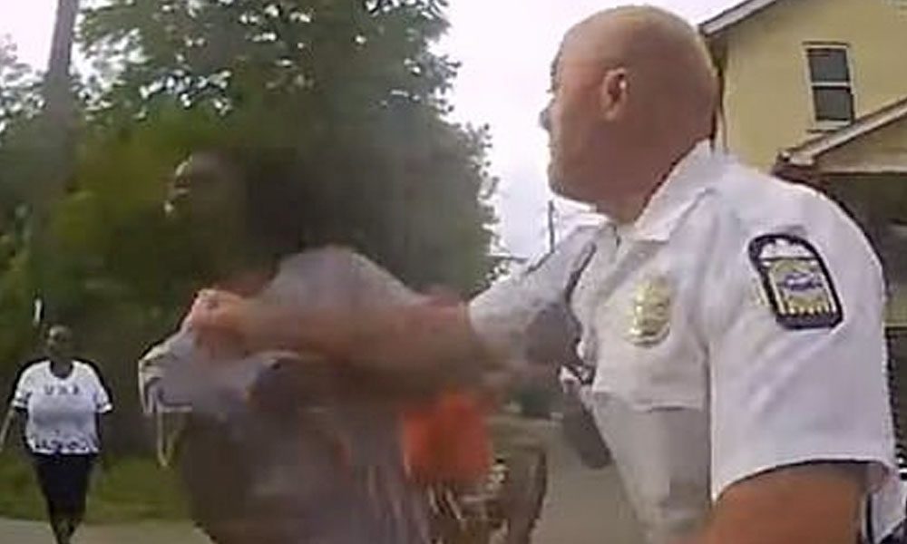 Investigation launched after viral video shows cop punching Black dad (video)