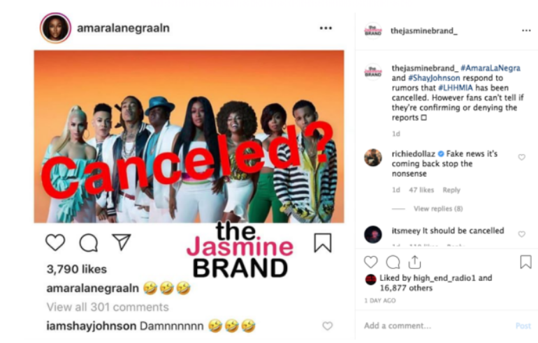 'Love & Hip Hop: Miami' cast react to show's rumored cancellation