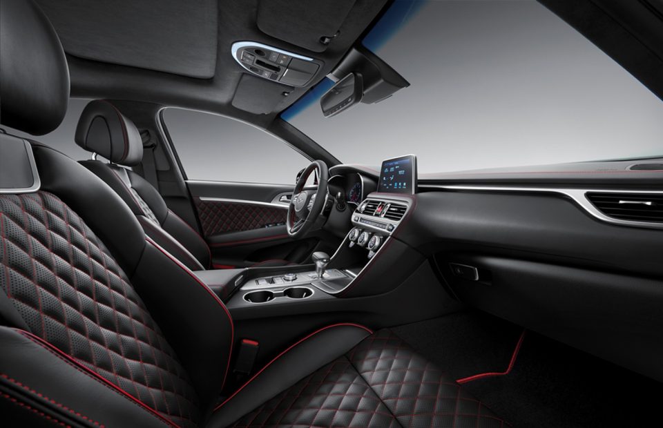 Buckle up for a fast, fun ride in the all-new Genesis G70 Sport