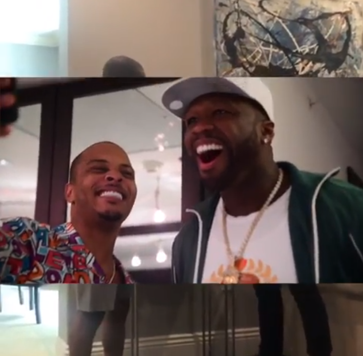 T.I. enlists 50 Cent's help to collect debts (photo, video)