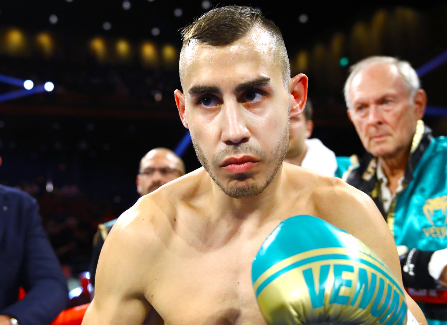 Boxer Maxim Dadashev died yesterday ((Photo Credit: Mikey Williams / Top Rank)