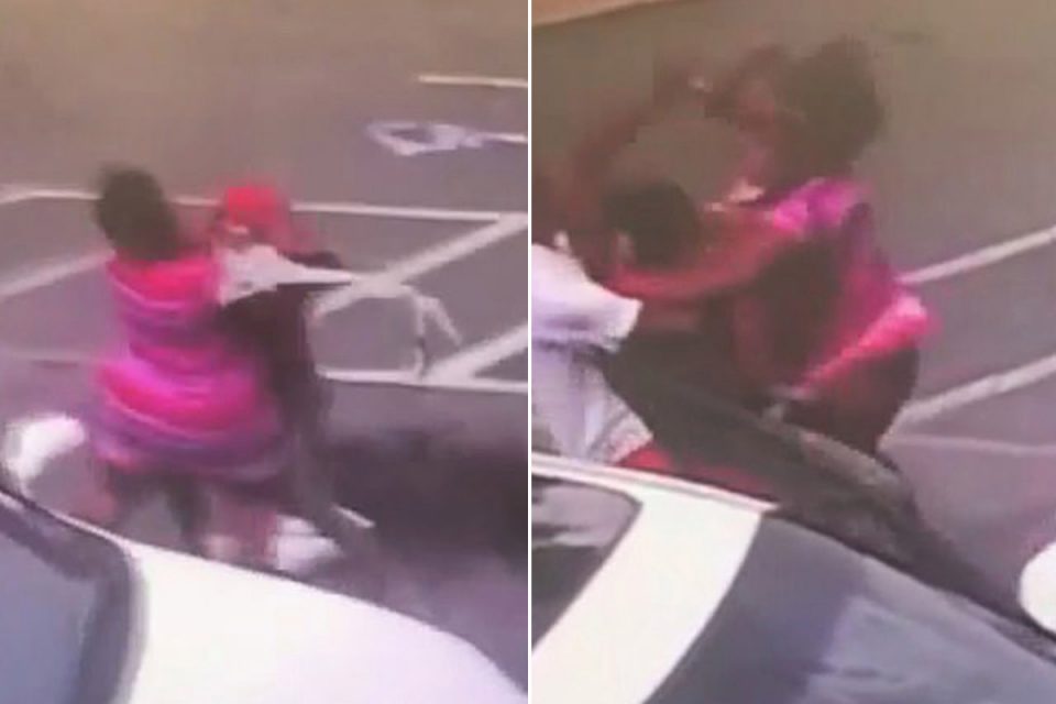 Georgia woman charged with murder for dropping newborn while fighting (video)