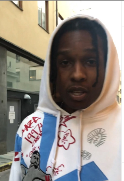 A$AP Rocky fan arrested for threatening to blow up a building (video)