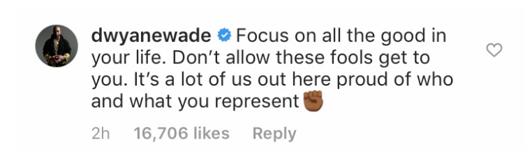 Dwyane Wade defends Lil Nas X against homophobic hate