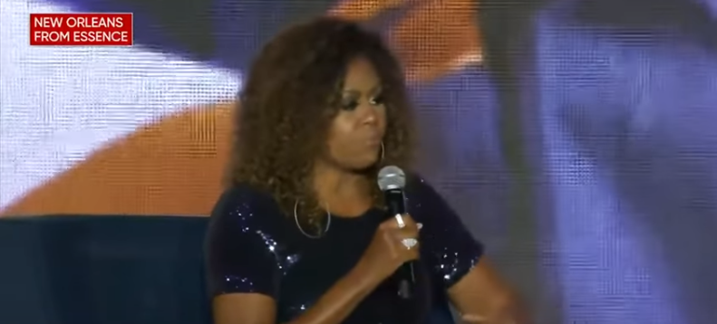 Michelle Obama says Dems and GOP tried to take her 'out by the knees' (video)