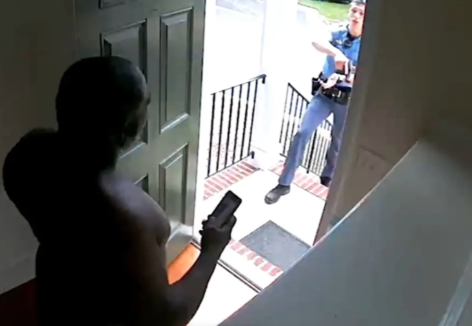 Black man detained by White cops who thought he burglarized his own home