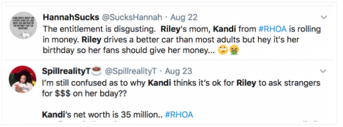 Kandi Burruss slammed for soliciting CashApp donations for daughter's birthday