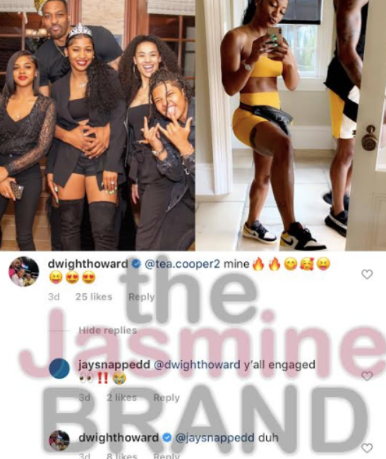 Dwight Howard engaged to 21-year-old Te'a Cooper (photos ...