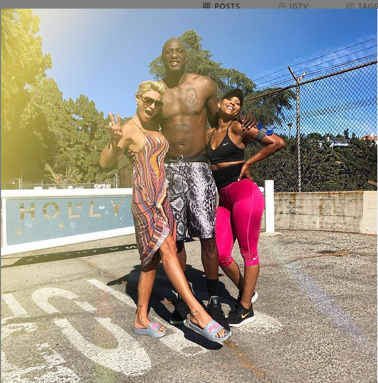 Lamar Odom moves on from Khloe Kardashian with new girlfriend (photos)
