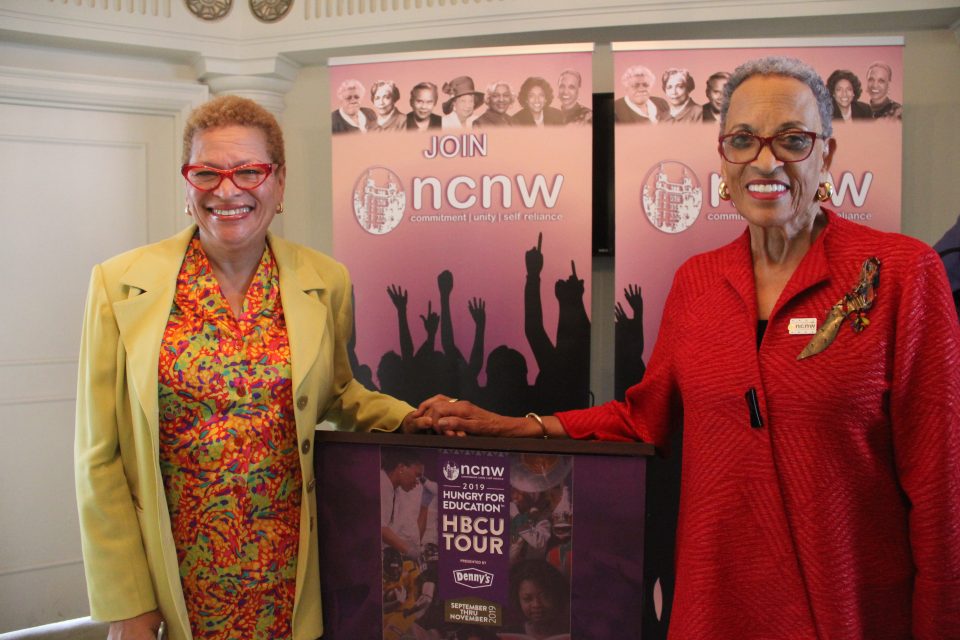 Denny's and NCNW join HBCUs on Hungry for Education tour