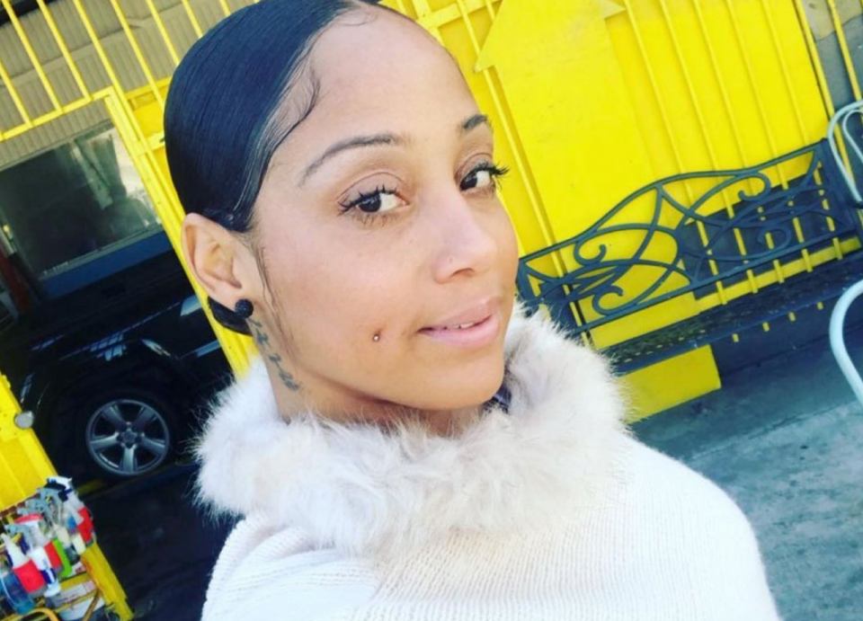 Nipsey Hussle's ex, Tanisha Foster, briefly reunited with daughter (photos)