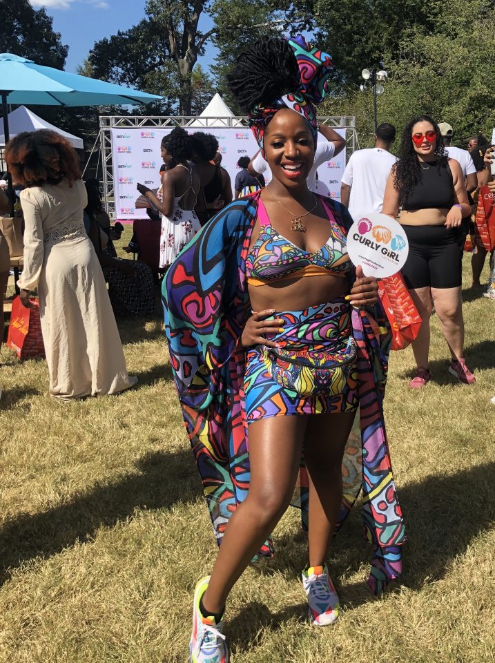 træner Kæledyr Embankment Bright and bold fashion moments from the 2019 CurlFest in Atlanta - Rolling  Out
