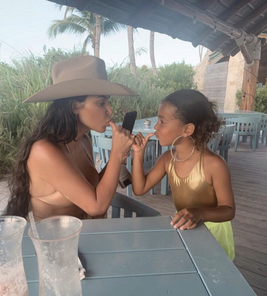 Does Kim Kardashian's 6-year-old daughter need a social media account?