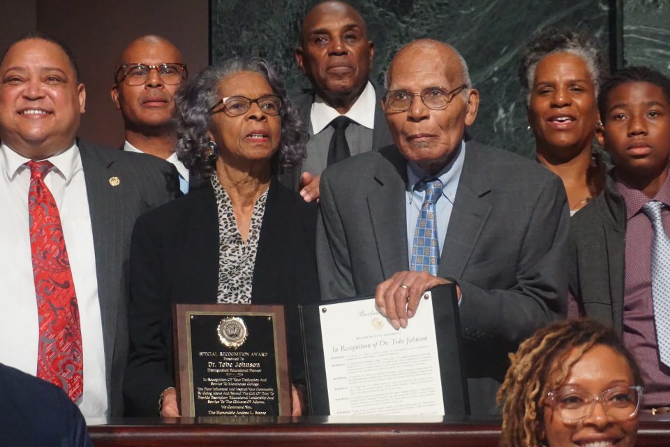 Morehouse College alumnus, Dr. Tobe Johnson, honored during homecoming week