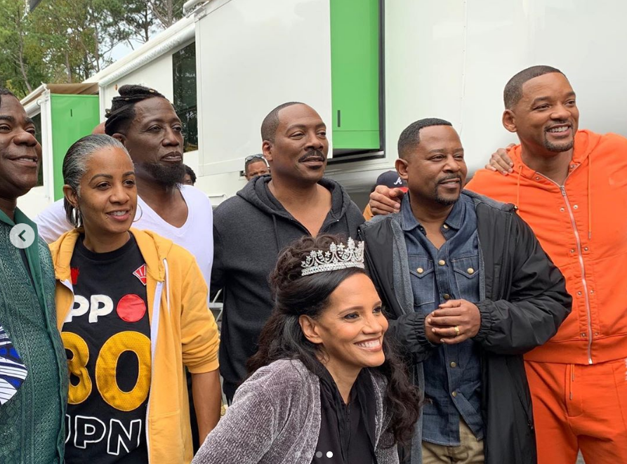 Eddie Murphy Will Smith Martin Lawrence Wesley Snipes At Tyler Perry Studios - Rolling Out