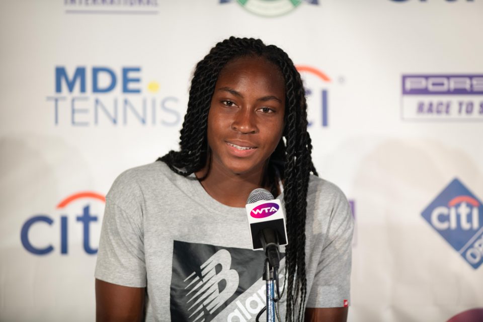 Coco Gauff delivers gun violence message after making Grand Slam finals