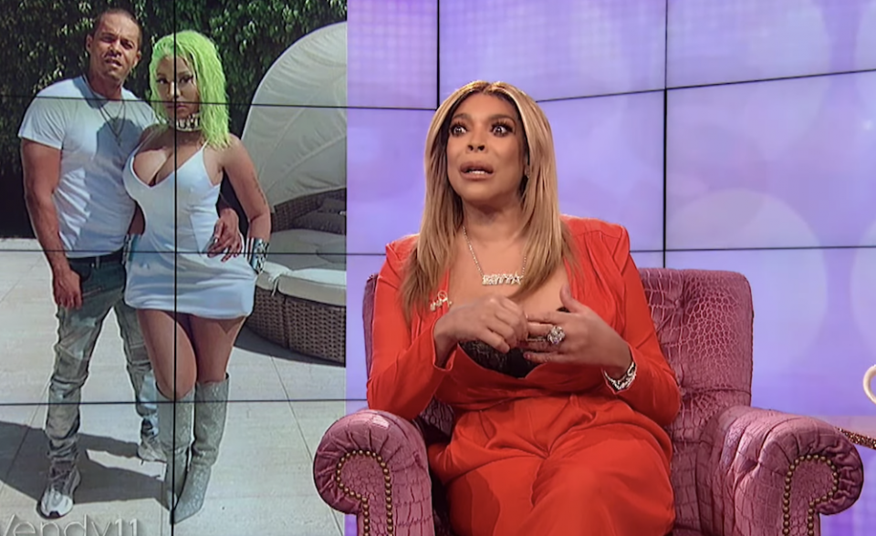 Wendy Williams blasts Nicki Minaj for marrying 'killer' and 'sex offender'