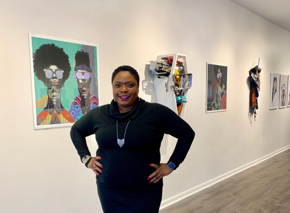 Entrepreneur Asia Hamilton creates space for Black artists to show work