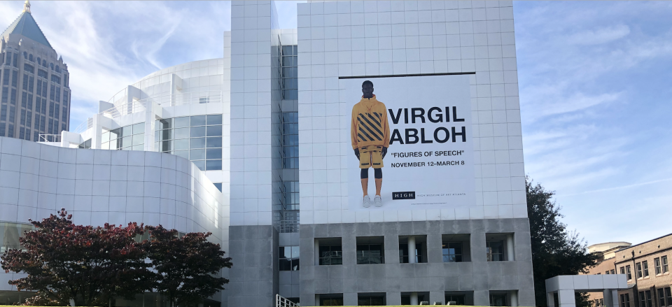 The High Museum of Art previews Virgil Abloh's 'Figures of Speech' exhibit
