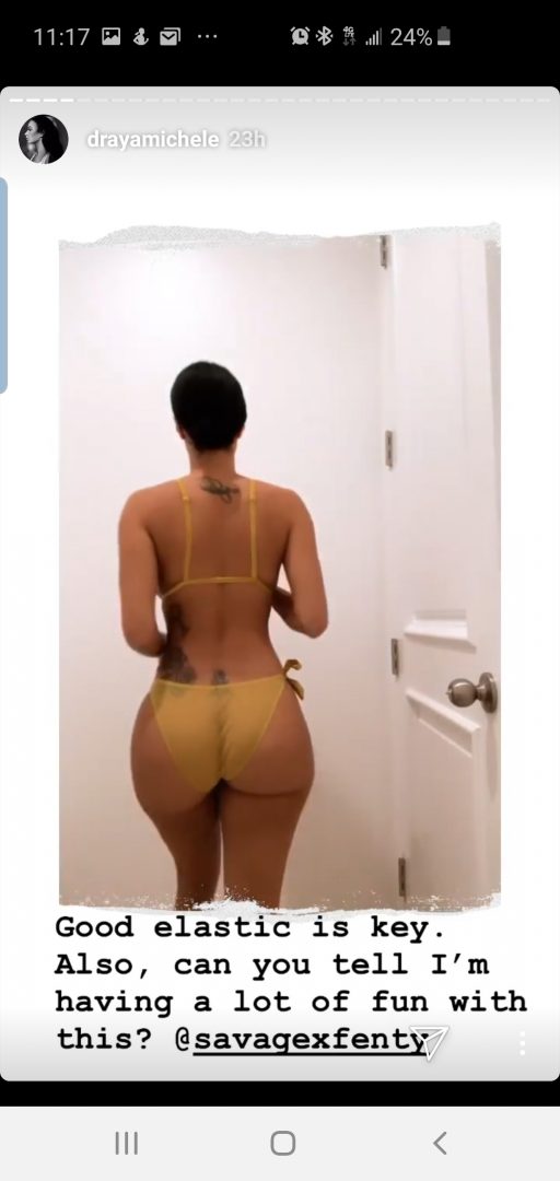 Draya Michele stuns cyberspace in see through Savage X Fenty