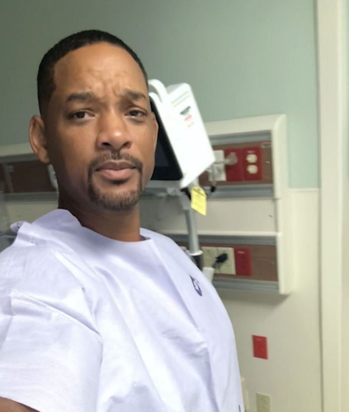 Will Smith shows bare butt on Instagram 'for the clout' (video)