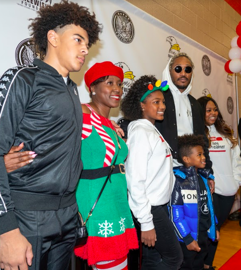 Future, Free Wishes give back to kids during the holidays