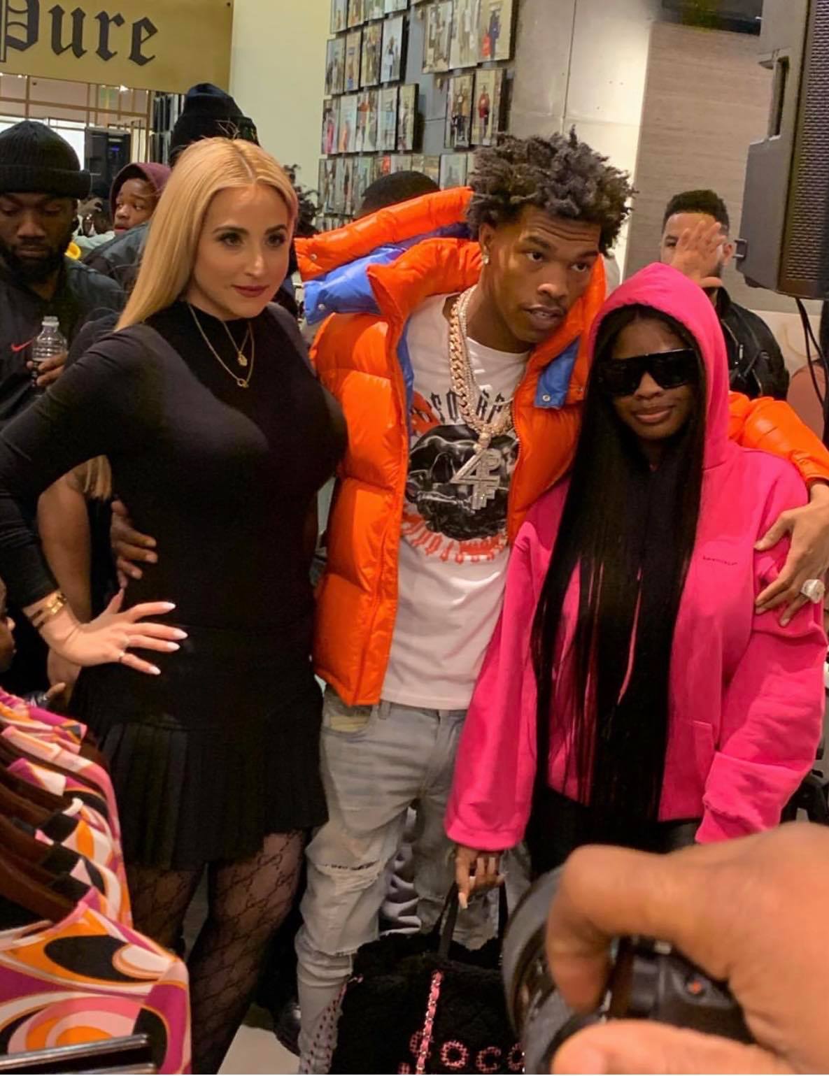 Lil Baby premieres new clothing line at PURE Atlanta, gives fans a surprise