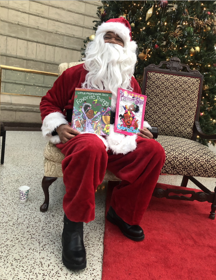 Black Santa Claus, Shawn Cooper, says our children need to feel included