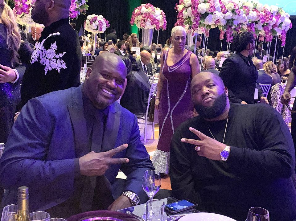 Shaq, Tamron Hall, Tyrese join Keisha Lance Bottoms at Mayor's Masked Ball