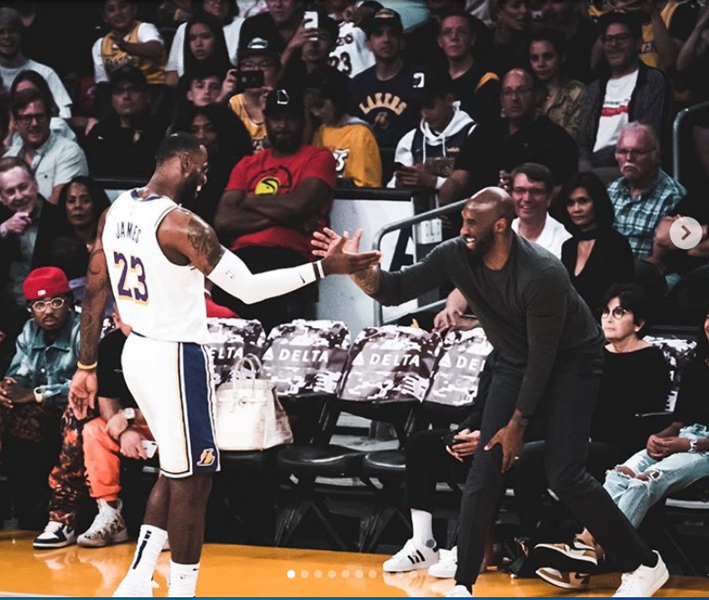 LeBron James Honors Nipsey Hussle at Lakers Game