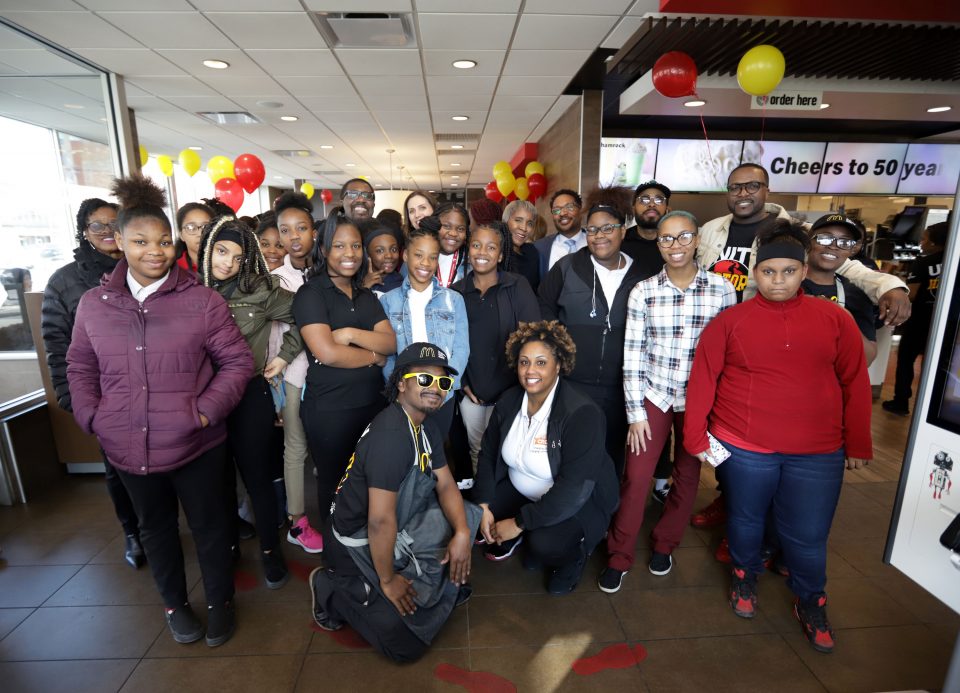 McDonald's owner-operator Andre Hill creates Black history design collaboration