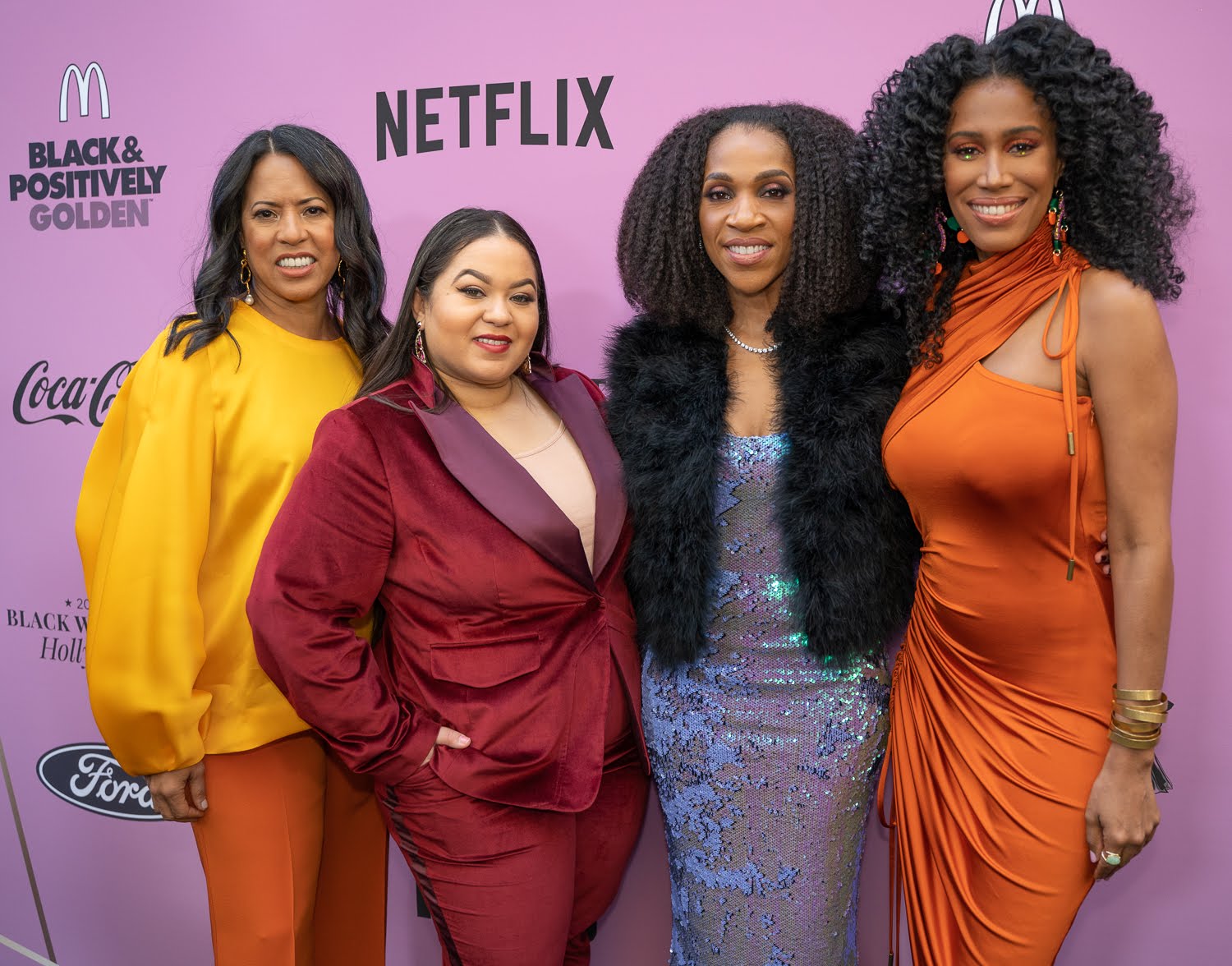 Black Women in Hollywood red carpet full of glamour, color and sexiness - Rolling Out