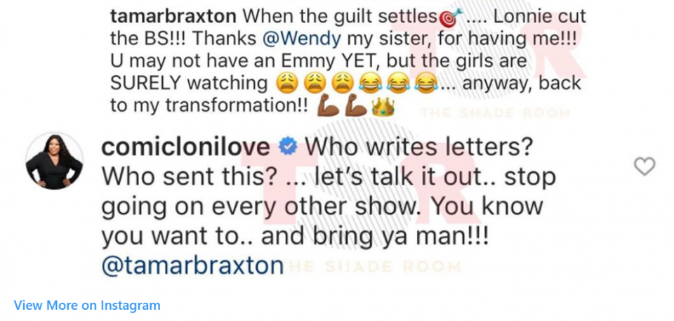 Loni Love's friend says comic had Tamar Braxton fired from 'The Real' (video)