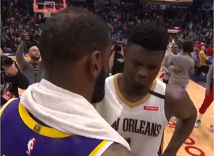 LeBron James mentors young NBA players, doesn't care what critics say (video)
