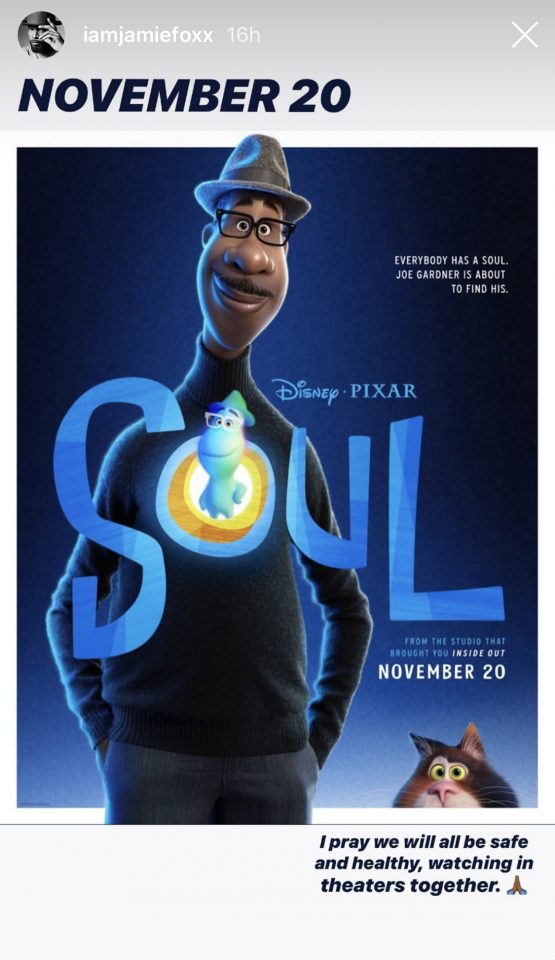 Jamie Foxx shares details about his upcoming Disney movie, 'Soul'