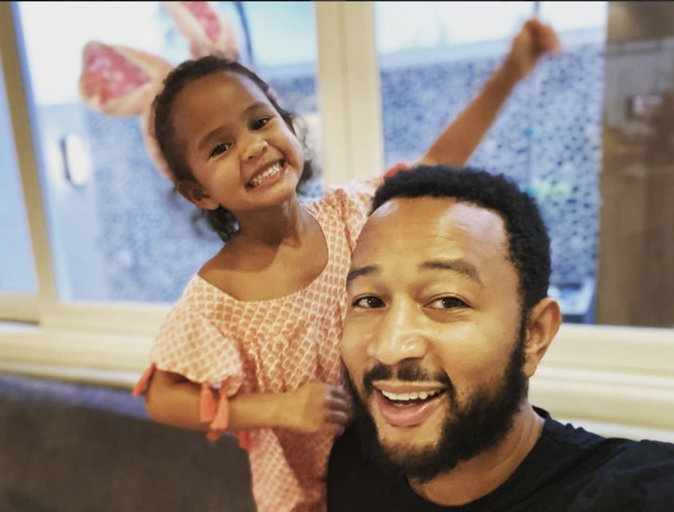 How John Legend's daughter celebrated her birthday in quarantine