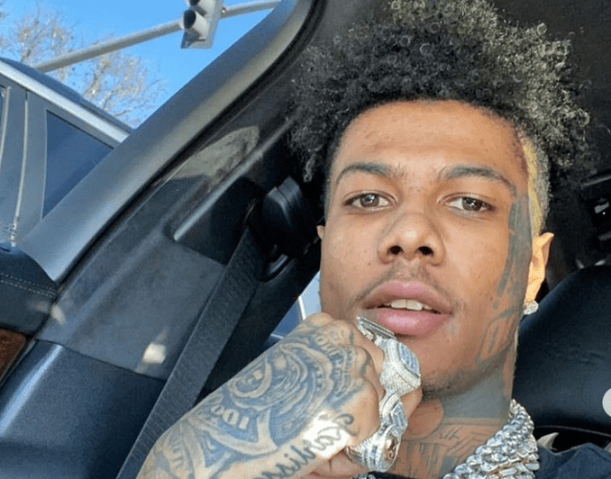 Blueface and girlfriend get into another altercation, but cops win this time