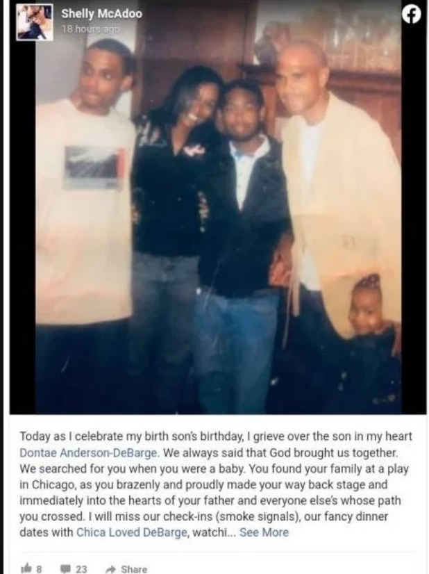 Chico DeBarge's son Dontae allegedly murdered in Los Angeles